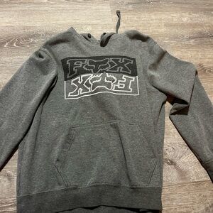 Fox Charcoal Men's Hoodie